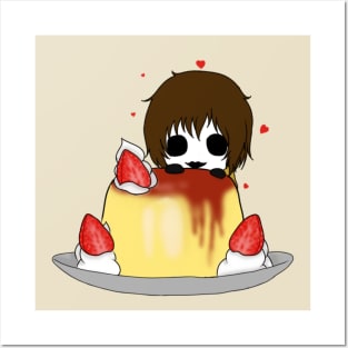 creepypasta food chibi (masky) Posters and Art